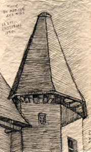 Cone-shaped Roof